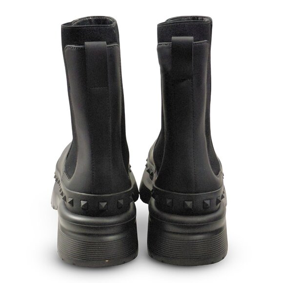 Valentino Garavani M-Way Rockstud Chelsea Black Mens Boots -Size EU 42- (0577) main image 9